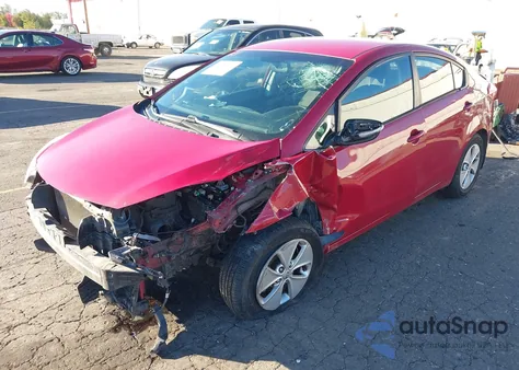 2015 Kia Forte Lx из США, поврежденный, VIN KNAFX4A6XF5289428